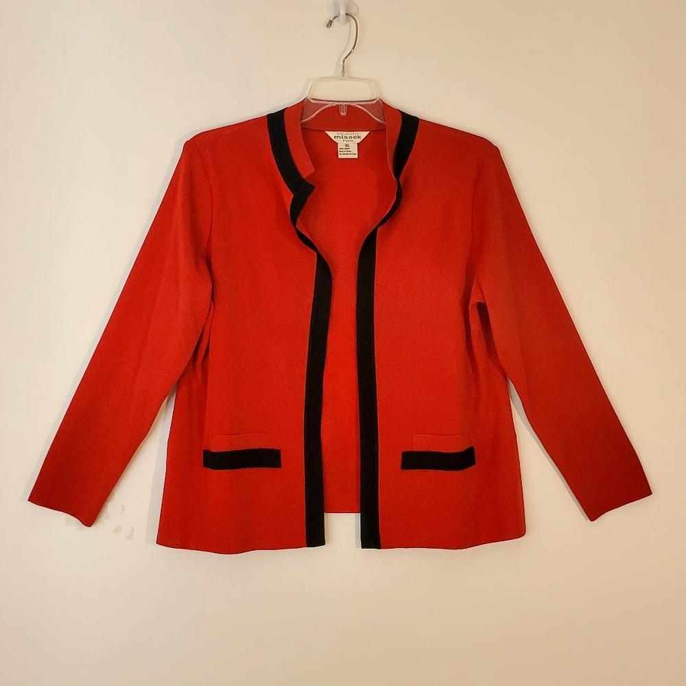 Misook Open Front Jacket - image 1